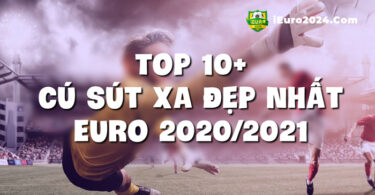 TOP 10 Cú sút xa đẹp mắt Euro 2020/2021